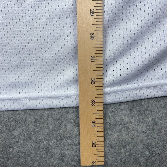 VTG Buffalo Bills Jersey Men 54 White Jim Kelly Mitchell Ness Super Bowl NFL NEW - Picture 16 of 16